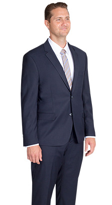Navy Blue Classic Fit Suit